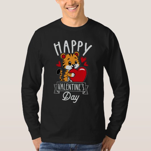 Happy Valentine's Day Roses Date Night Flowers Lov Tシャツ (正面)
