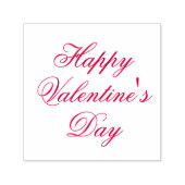 Happy Valentines Day Stylish Text セルフインキングスタンプ (デザイン)