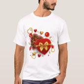 Happy valentine's day T shirt ! Tシャツ (正面)