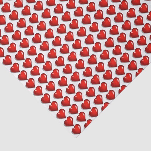 Happy Valentine's Day Tissue Paper Red Hearts 薄葉紙 (詳細)