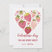 Happy Valentine's Day to all lovers of strawberrie シーズンカード (正面)