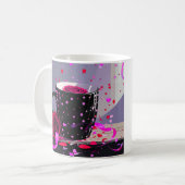 Happy Valentines Day To The Best Mom Ever コーヒーマグカップ (正面左)