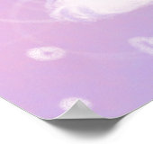 Happy Valentine's Day with Fluffy White Cat ポスター (角)