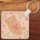 Happy Valentine's Day with Teddy Bear キーホルダー (裏面)