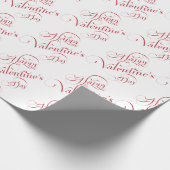Happy Valentine's Day Wrapping Paper ラッピングペーパー (角)