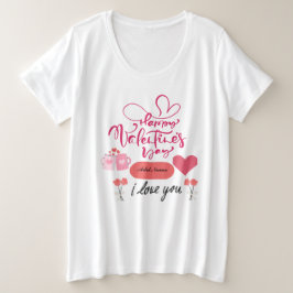 Happy Valentines "I Love You" Tシャツ