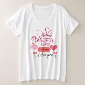 Happy Valentines "I Love You" Tシャツ