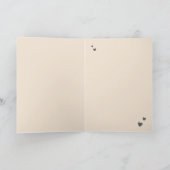 Happy Valentines Red Lipstic Kisses Romantic Love カード (内部)