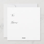 Happy Valentine's Spunky Chicken! シーズンカード (裏面)