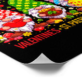 Happy Valentines St Patrick Easter Happy Holiday G ポスター (角)