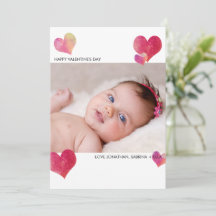 Happy Valentine's Water colorハート写真