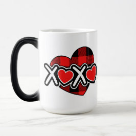 Happy valentine's xoxo Mug モーフィングマグカップ