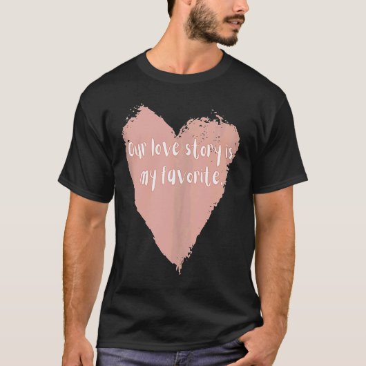 Happy Valentineu2019s日ハート私のハートは属する Tシャツ (正面)