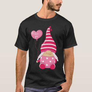 Happy Valentineu2019s日女性格言私はあなたを愛 Tシャツ