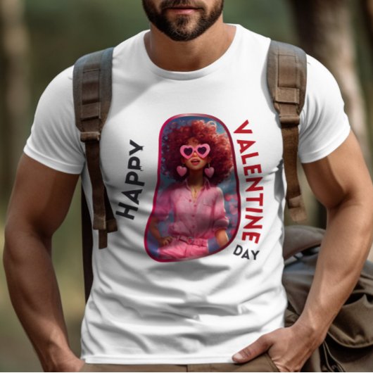 Happy Velentine's Day – の思気にいやり Tシャツ
