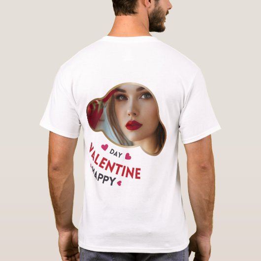 Happy Velentine's Day – エナメル Tシャツ (裏面)