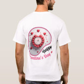 Happy Velentine's Day – センチメンタル Tシャツ (裏面)