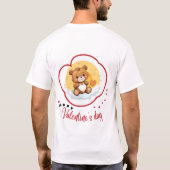 Happy Velentine's Day – 宝物 Tシャツ (裏面)