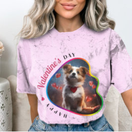 Happy Velentine's Day – 情熱的な献身 Tシャツ