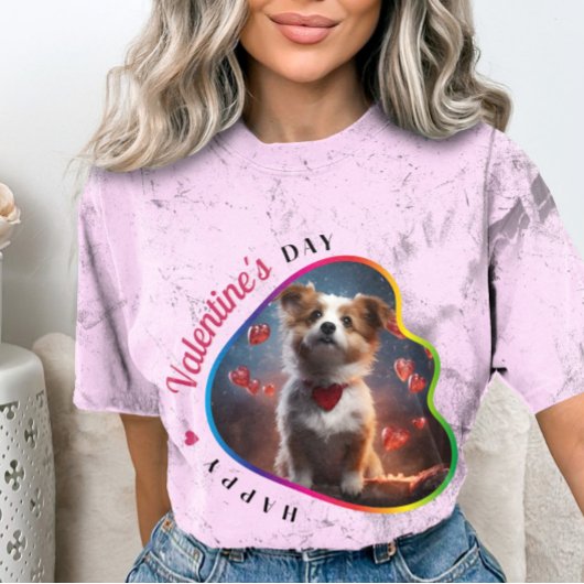 Happy Velentine's Day – 情熱的な献身 Tシャツ