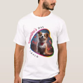 Happy Velentine's Day – 情熱的な献身 Tシャツ (正面)