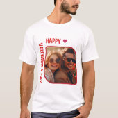 Happy Velentine's Day – 情熱的な連合 Tシャツ (正面)