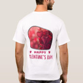 Happy Velentine's Day – 情熱的 Tシャツ (裏面)