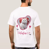 Happy Velentine's Day – 愛情 Tシャツ (裏面)
