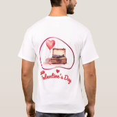 Happy Velentine's Day – 最愛の献身 Tシャツ (裏面)