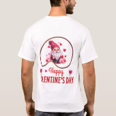 Happy Velentine's Day – 永続的な愛 Tシャツ (裏面)