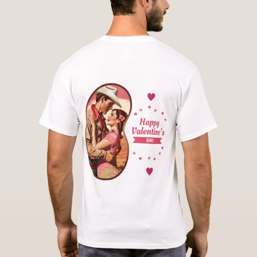 Happy Velentine's Day – 無限の献身 Tシャツ (裏面)