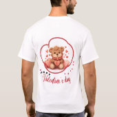 Happy Velentine's Day – 賞賛 Tシャツ (裏面)