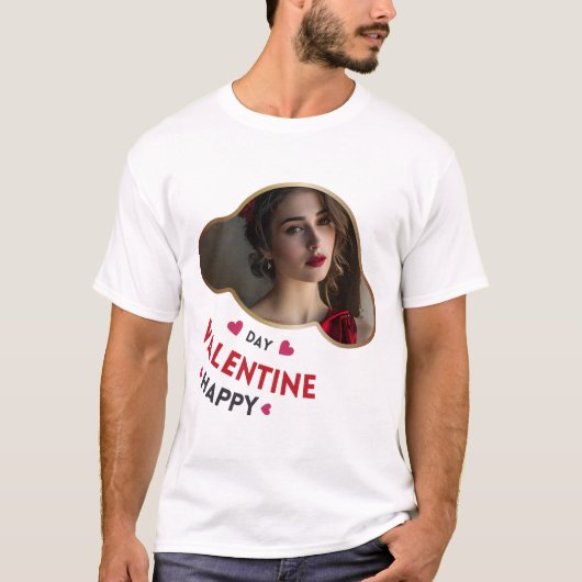 Happy Velentine's Day - Adulate Tシャツ (正面)