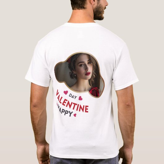 Happy Velentine's Day - Adulate Tシャツ (裏面)