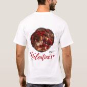 Happy Velentine's Day - Darling's Dream Love Tシャツ (裏面)