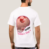 Happy Velentine's Day - Darling's Dream Tシャツ (裏面)