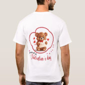 Happy Velentine's Day - Delight Tシャツ (裏面)
