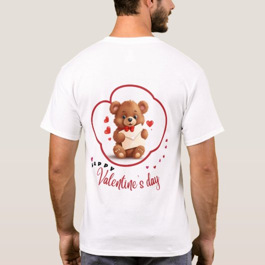 Happy Velentine's Day - Delight Tシャツ (裏面)