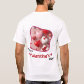 Happy Velentine's Day - Dreamy Love Tシャツ (裏面)