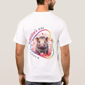 Happy Velentine's Day - Enchanted Love Tシャツ (裏面)