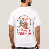 Happy Velentine's Day - Lovelly Yours Tシャツ (裏面)