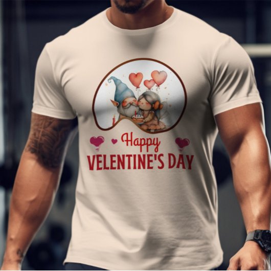 Happy Velentine's Day - Lovelly Yours Tシャツ