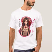Happy Velentine's Day - Loving Cares Tシャツ (正面)