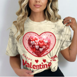 Happy Velentine's Day - Romantic Splendor Tシャツ