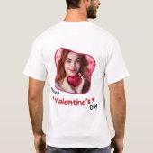 Happy Velentine's Day - Sweetheart's Lood Tシャツ (裏面)