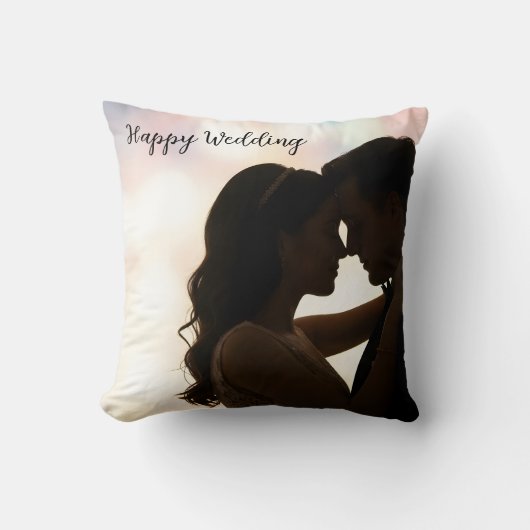 happy wedding クッション (正面)