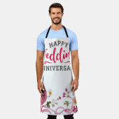 Happy wedding anniversary  エプロン (着用した状態)