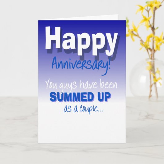 Happy wedding anniversary カード (黄色い花)
