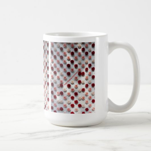 Happy Wedding Anniversary  コーヒーマグカップ (右)