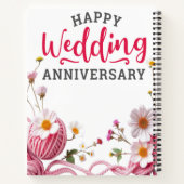 Happy wedding anniversary  ノートブック (裏面)